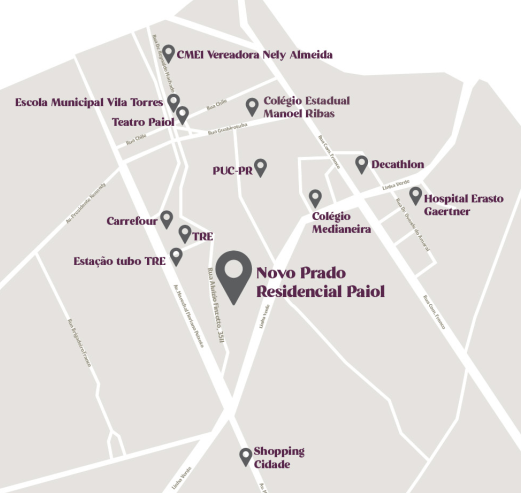Localização Novo Prado