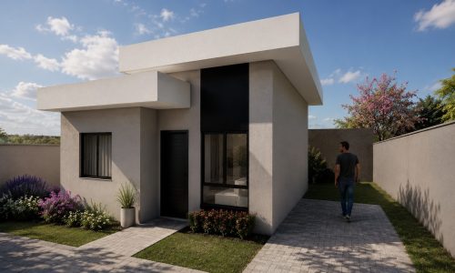 Casa em condomínio no Uberaba | 2 dormitórios (1 suíte) | Quintal privativo | A partir de R$ 368.000,00